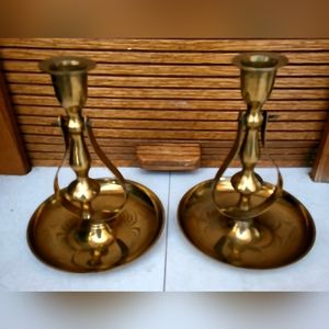 Brass Hanging Nautical Candle Holders